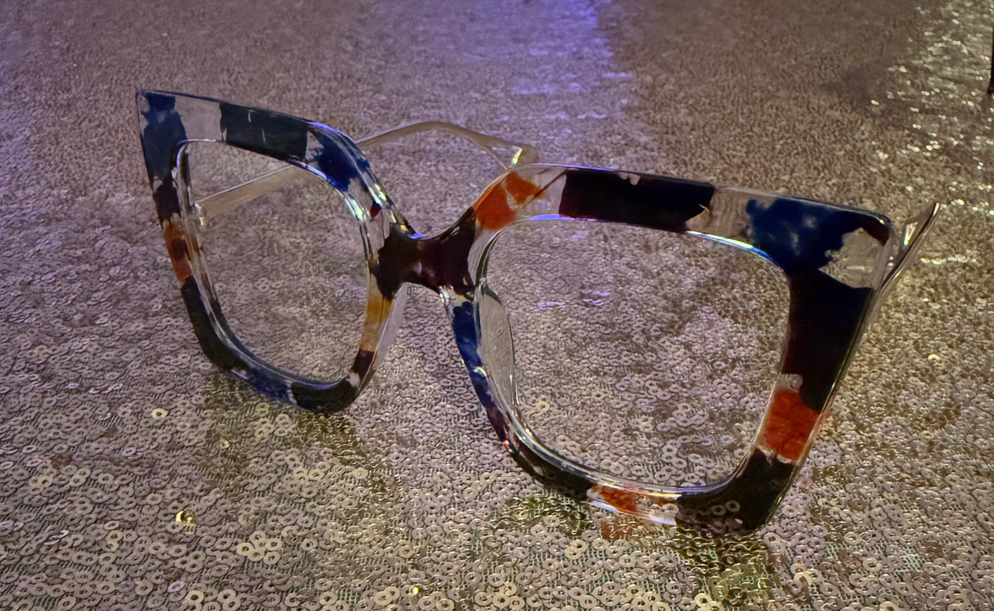 Multi colored frame