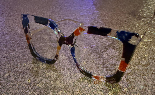 Multi colored frame