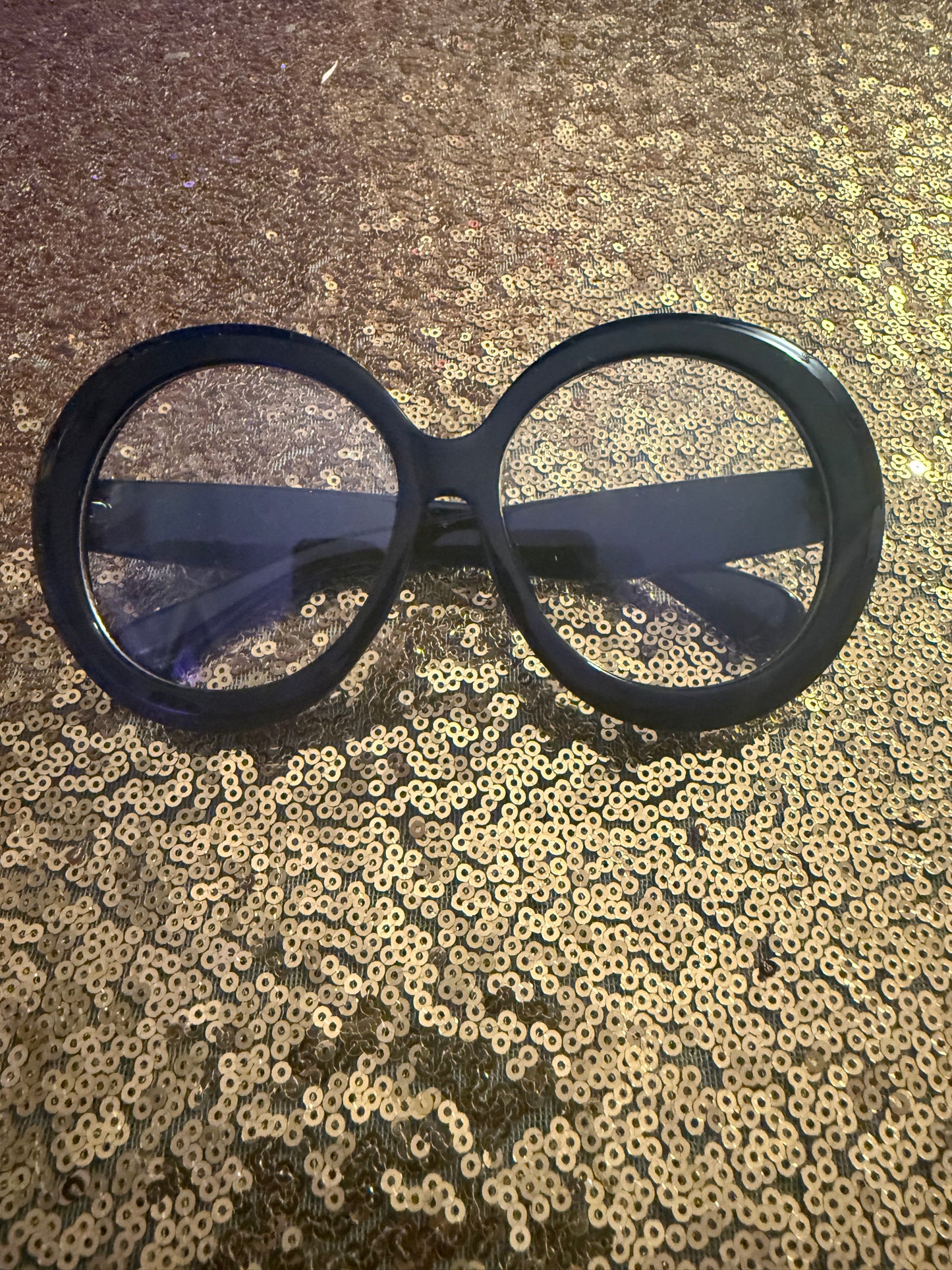 Round framed glasses