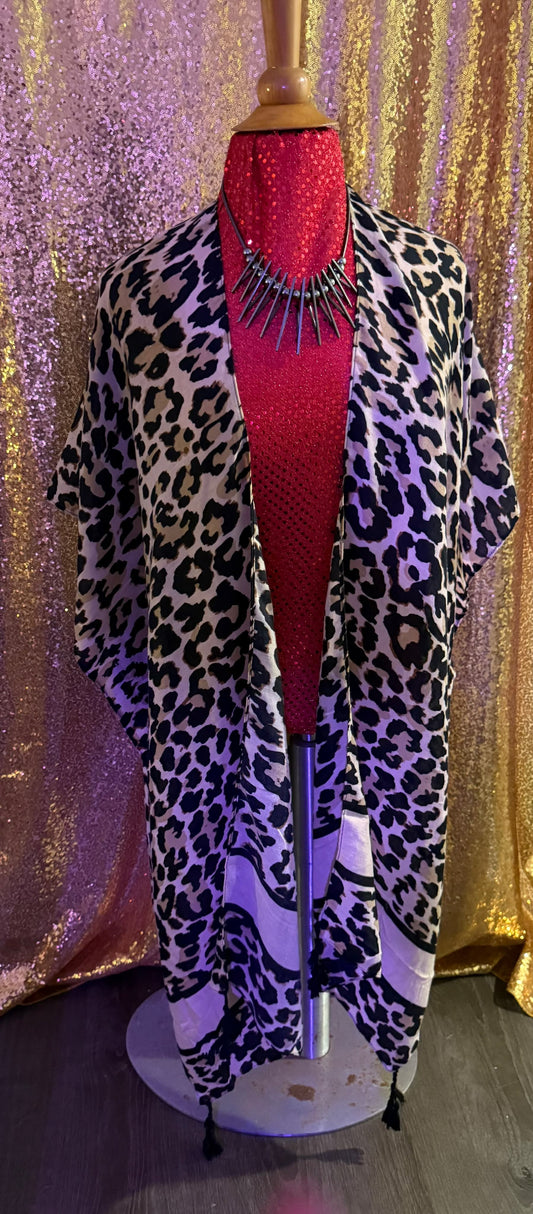 Animal Print Duster