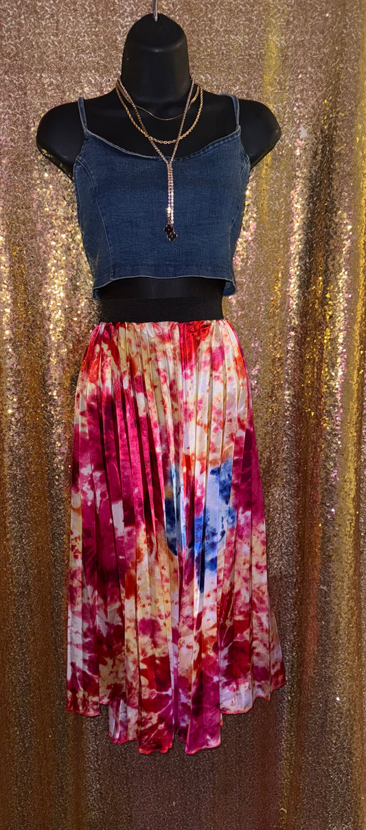 Pleated skirt