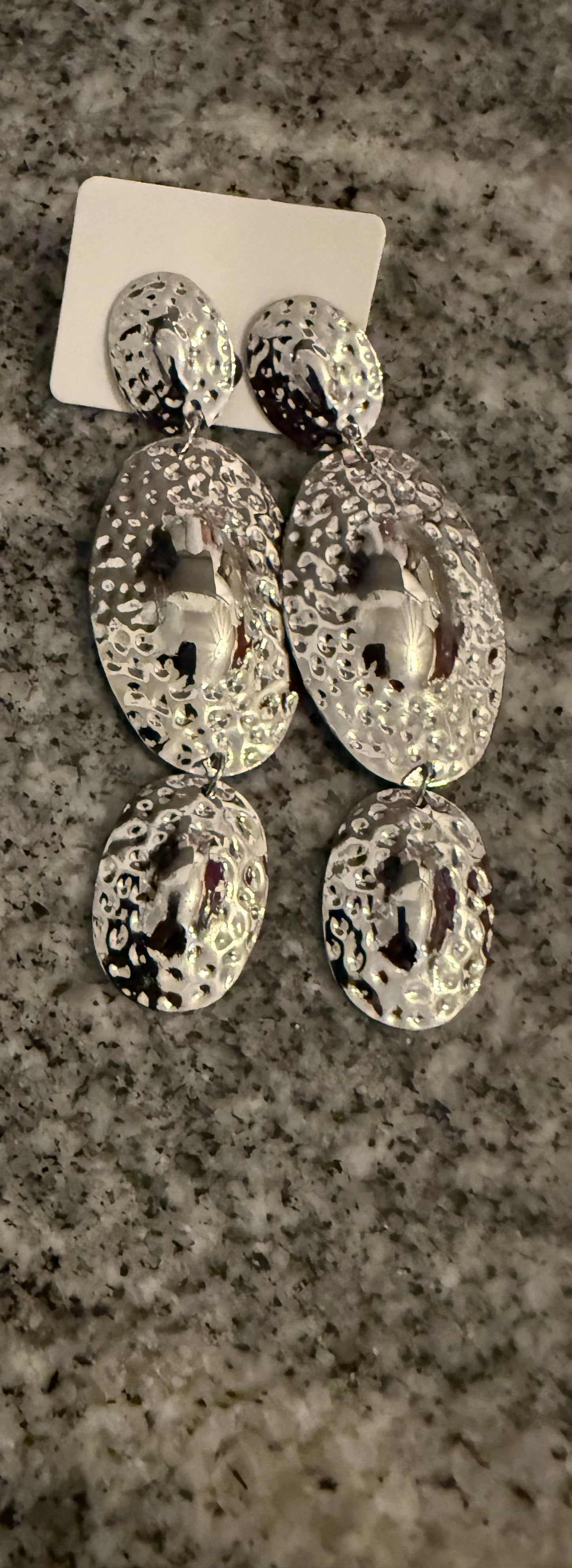 Textured earring