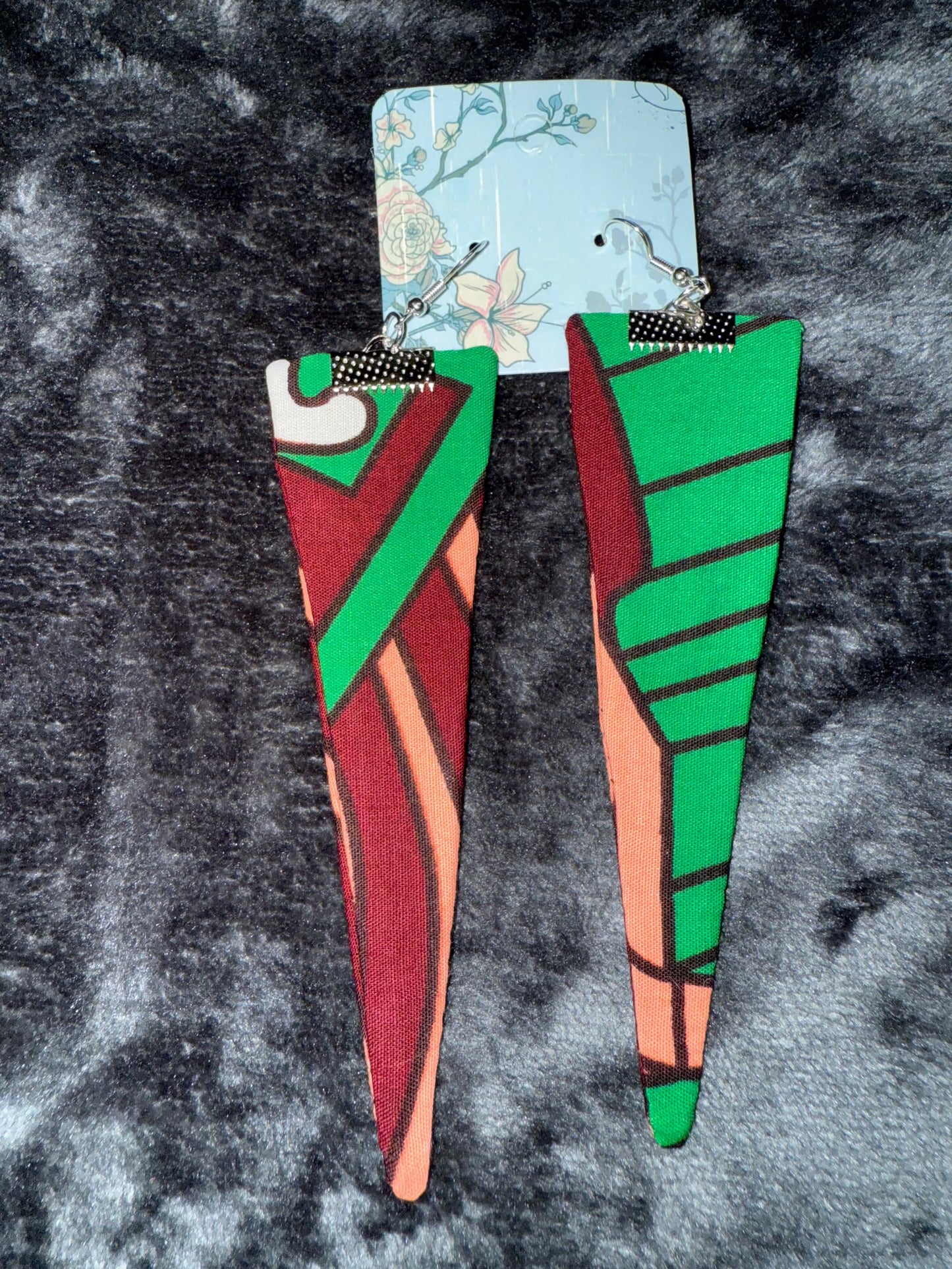 Cultural Fabric Earrings