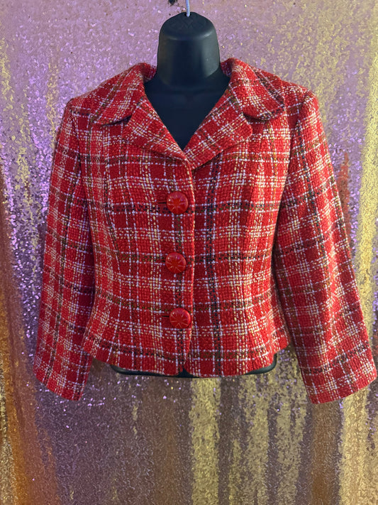 Red Tweed Jacket