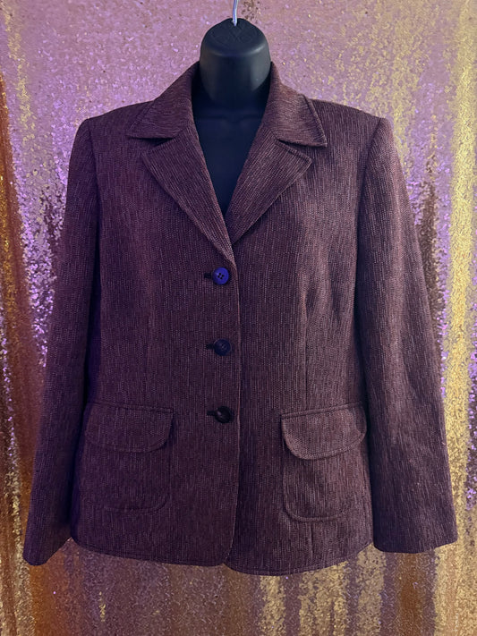 Purple Blazer Jacket