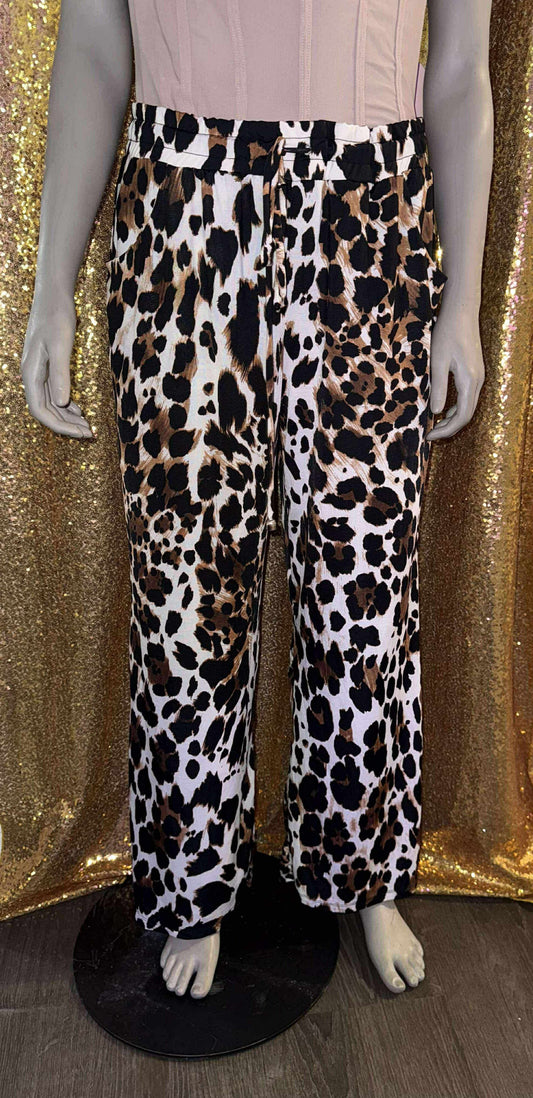 Leopard Print Palazzo